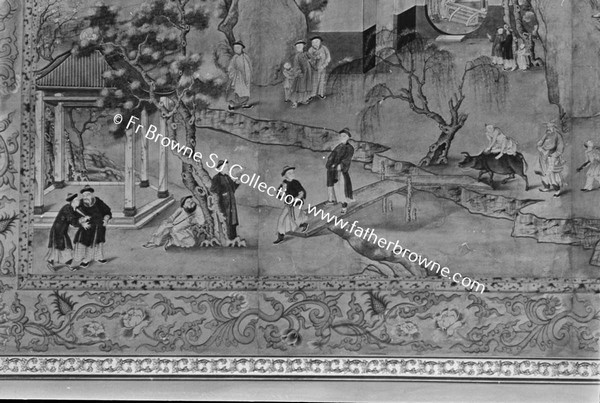 HEADFORD HOUSE  CHINESE PANEL IN DRAWING ROOM